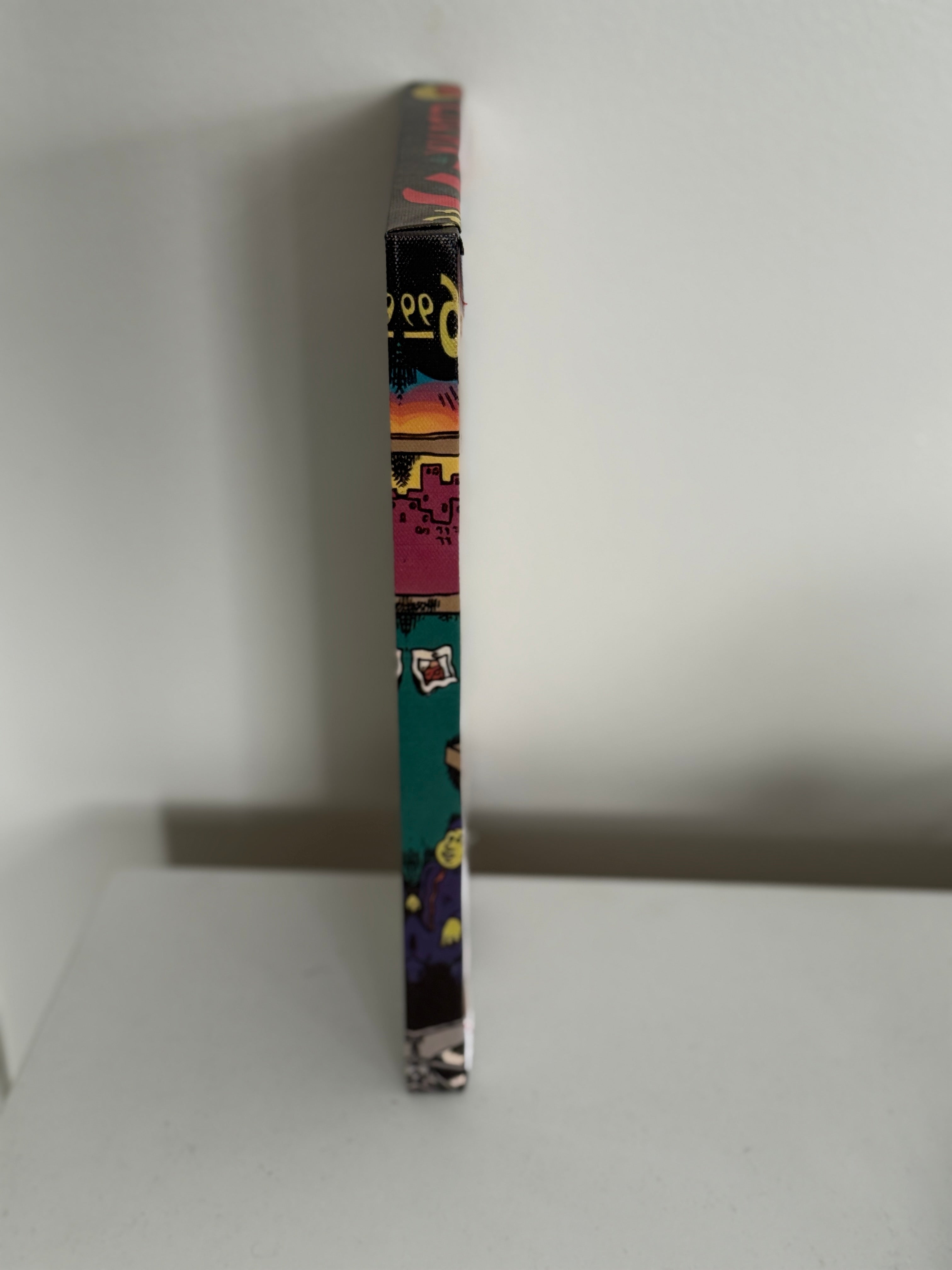 Frank Ocean Blonde wooden framed wall art poster