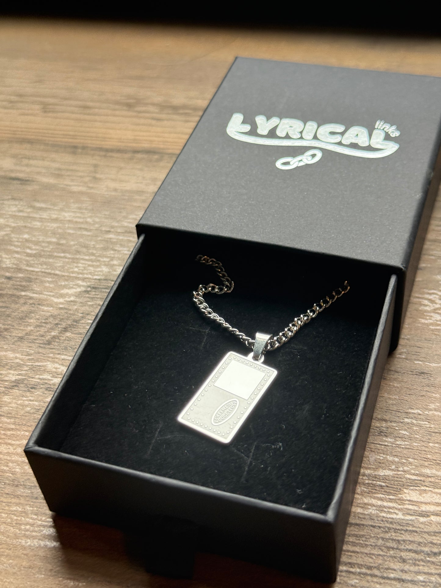 Call Me If You Get Lost necklace