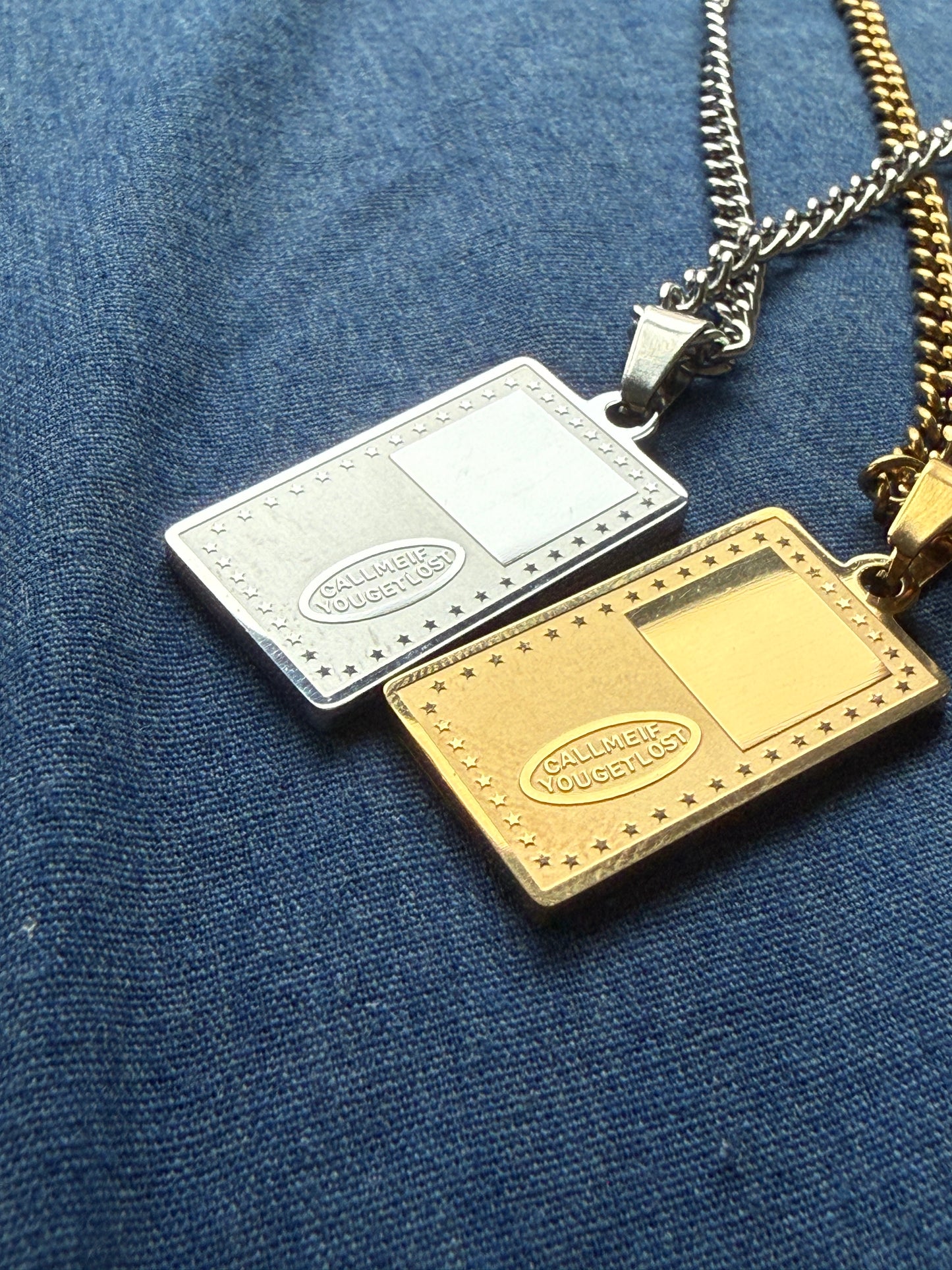 Call Me If You Get Lost necklace